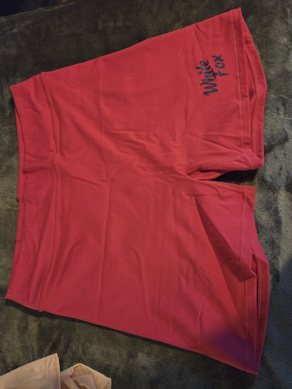 White Fox Women's Hot Pink High-Waist Active Shorts